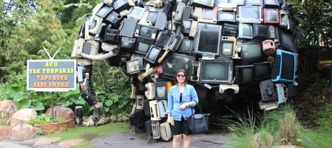 Wisata sambil belajar di Eco Green Park