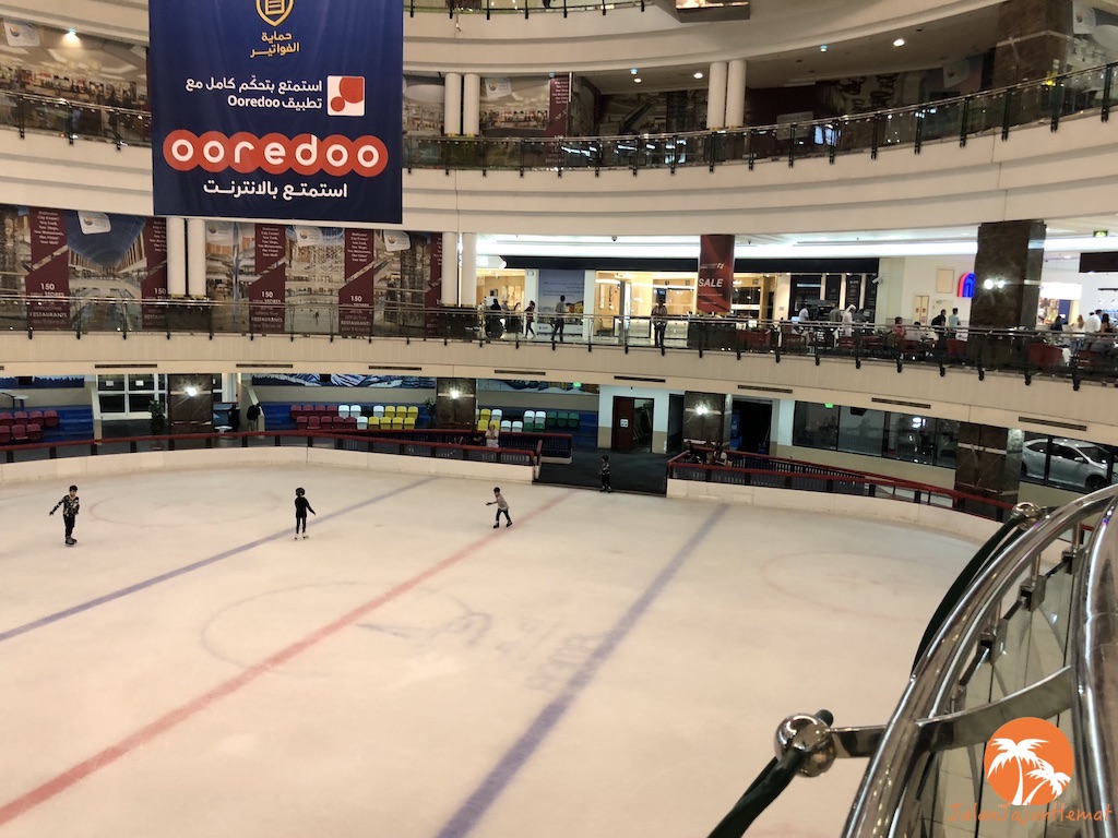 Promod Doha City Center Ice rink Jalan Jajan Hemat